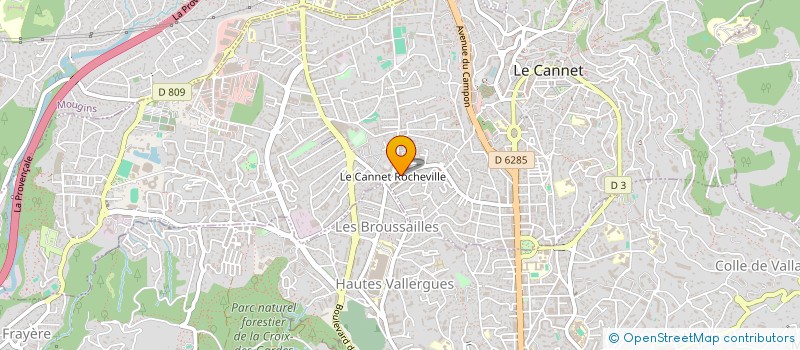 localisation de l'entreprise DROLES DE DAMES à LE CANNET