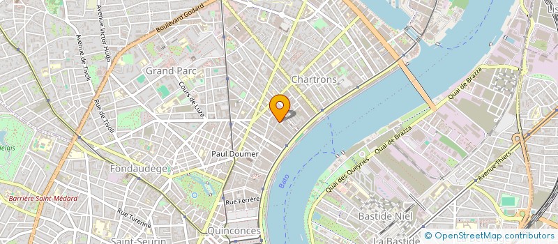 localisation de l'entreprise DROLES DE DAMES à BORDEAUX