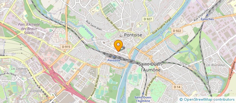 localisation de l'entreprise DROLES DE DAMES  PONTOISE