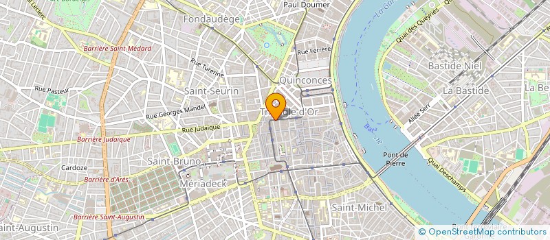 localisation de l'entreprise DROLES DE DAMES DE L'INTENDANCE  BORDEAUX