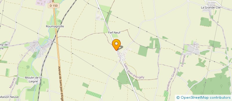 localisation de l'entreprise DROLES  DE DOUDOUS  ASNIERES-LA-GIRAUD