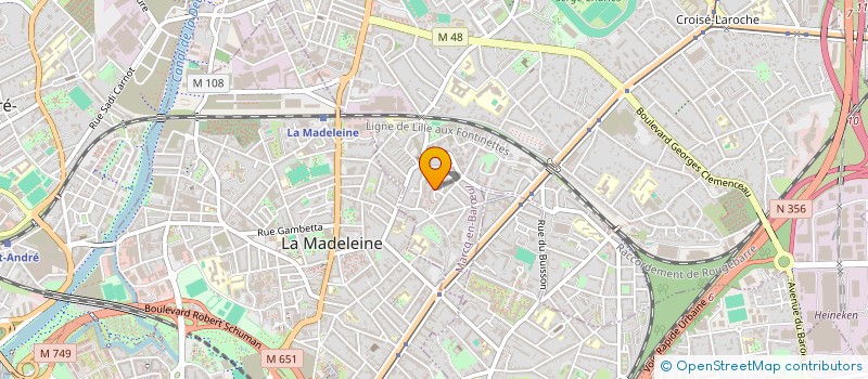 localisation de l'entreprise DROLES DE FEMMES à MARCQ-EN-BARŒUL