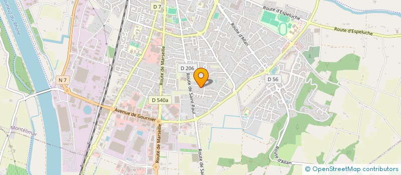 localisation de l'entreprise DROLES DE FEMMES à MONTELIMAR
