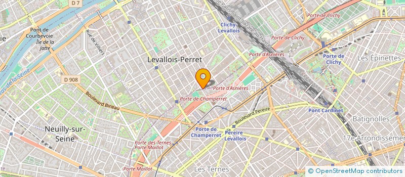 localisation de l'entreprise DROLES2FORMATIONS à LEVALLOIS-PERRET