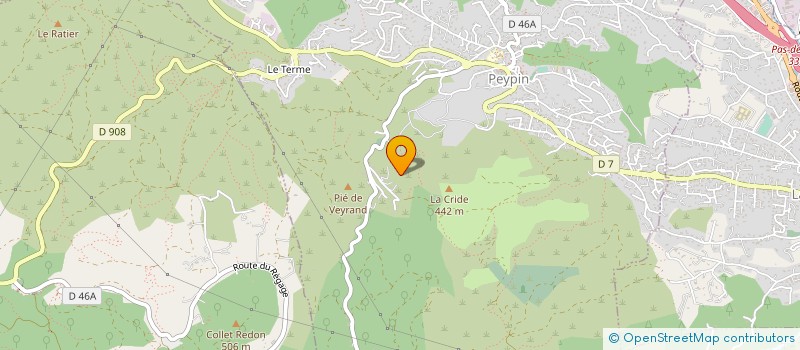 localisation de l'entreprise DROMAD'AIX à PEYPIN
