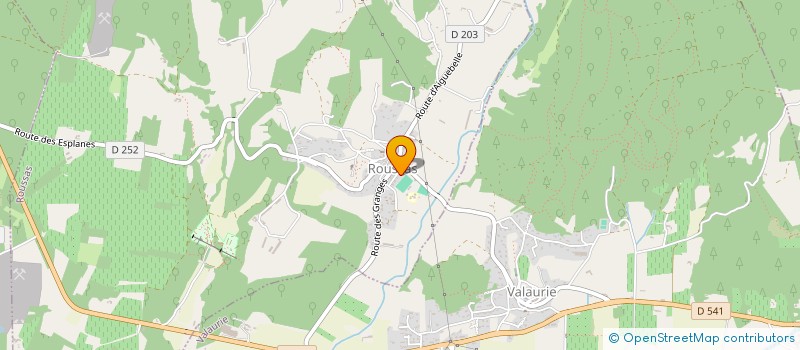 localisation de l'entreprise DROMARDANSE  ROUSSAS