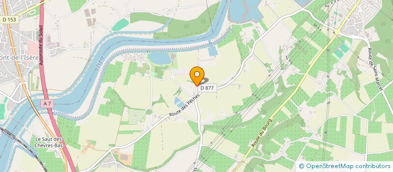 localisation de l'entreprise DROMARIANE à CHATEAUNEUF-SUR-ISERE