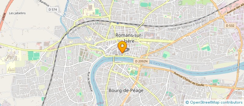 localisation de l'entreprise DROME ARDECHE CONCIERGERIE  ROMANS-SUR-ISERE