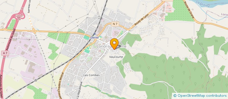 localisation de l'entreprise DROME ARDECHE PORTAGE SALARIAL ADMINISTRATIF à LORIOL-SUR-DROME