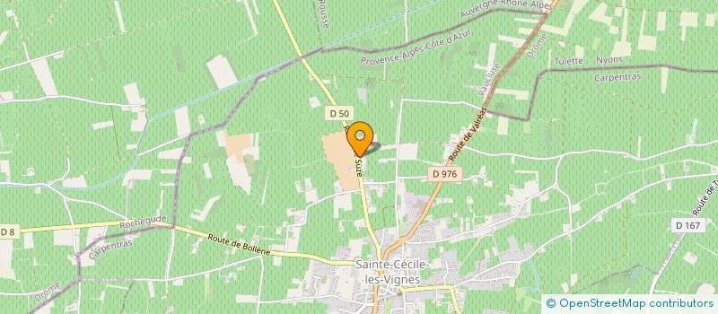 localisation de l'entreprise DROME ECO-ENERGIE  SAINT-RESTITUT