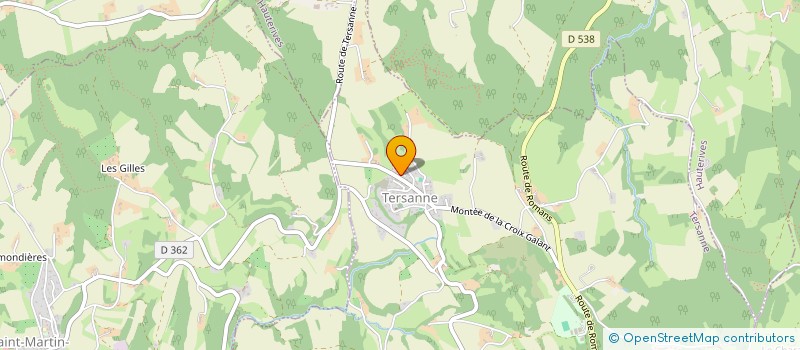 localisation de l'entreprise DROME FLUVIAL  TERSANNE