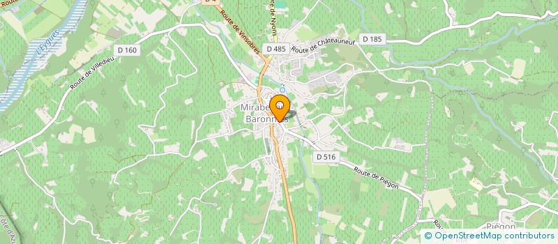 localisation de l'entreprise DROME VENTOUX DEVELOPPEMENT  VENTEROL