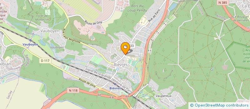 localisation de l'entreprise DROMIGNY MICHE à BIEVRES