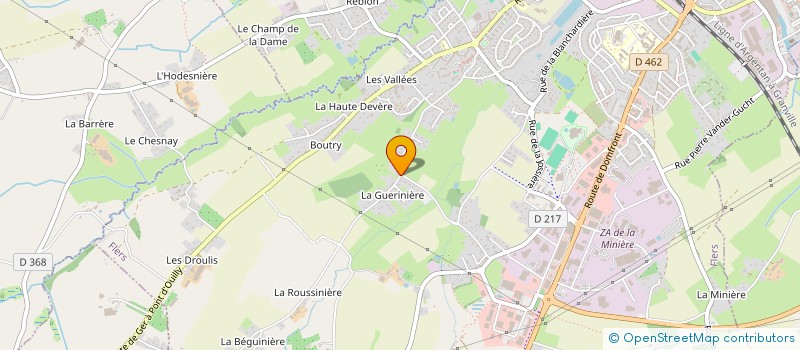 localisation de l'entreprise DROMWORKS à FLERS