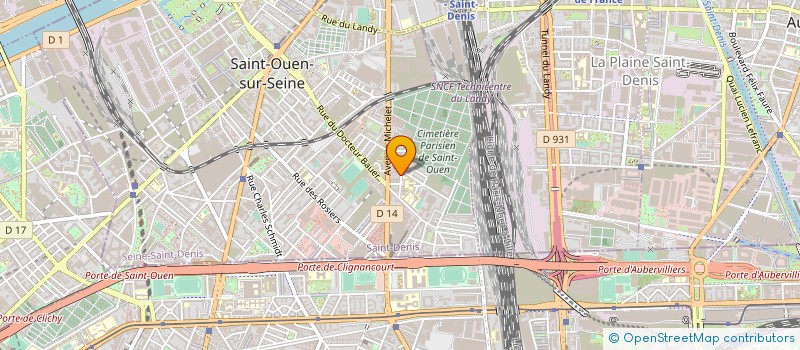localisation de l'entreprise DROMY  SAINT-OUEN-SUR-SEINE