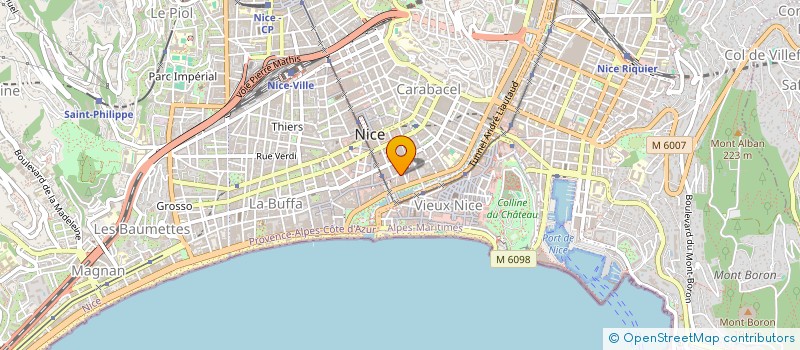 localisation de l'entreprise DRONE 06  NICE