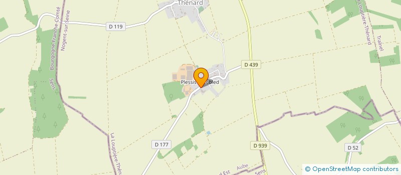 localisation de l'entreprise DRONE AIR FLY à LA LOUPTIERE-THENARD