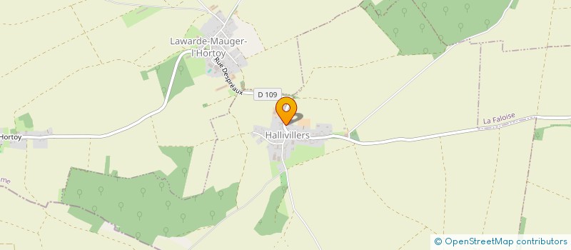 localisation de l'entreprise DRONE BUSTER ENTERPRISE  HALLIVILLERS