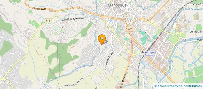 localisation de l'entreprise DRONE ENGINEERING à MANOSQUE