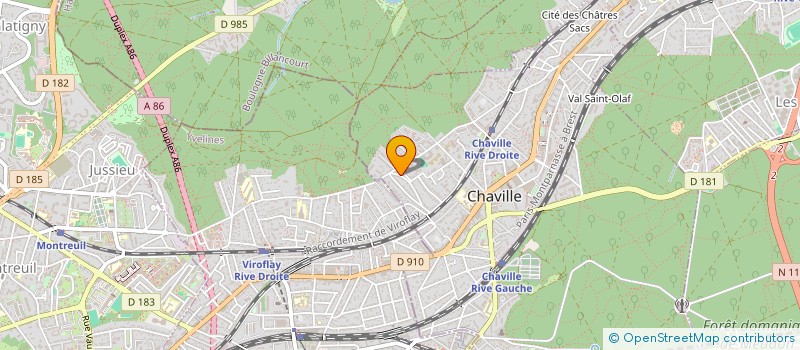localisation de l'entreprise DRONE ET SON à CHAVILLE