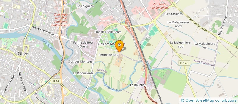 localisation de l'entreprise DRONE EXPERTISE CENTRE à BAULE