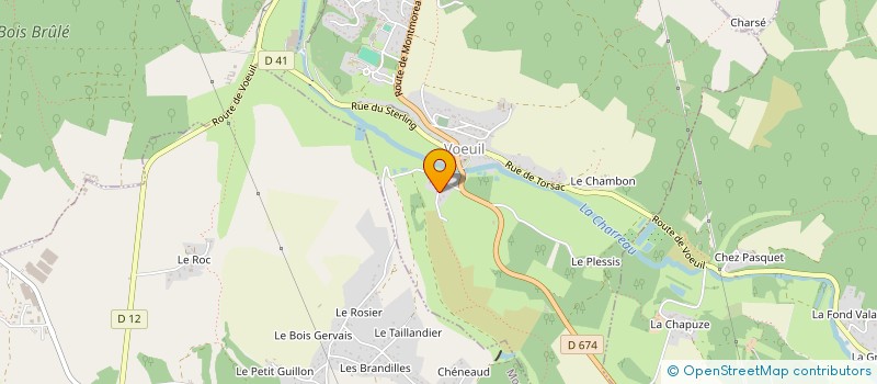 localisation de l'entreprise DRONE FLY INSPECT à VŒUIL-ET-GIGET