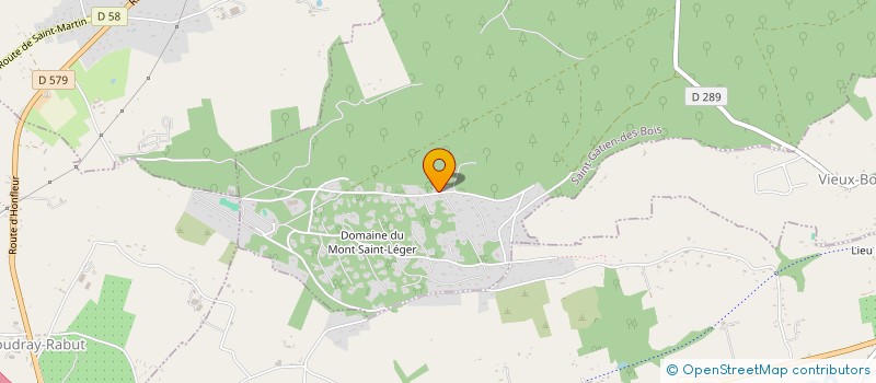 localisation de l'entreprise DRONE FRANCE  SAINT-GATIEN-DES-BOIS