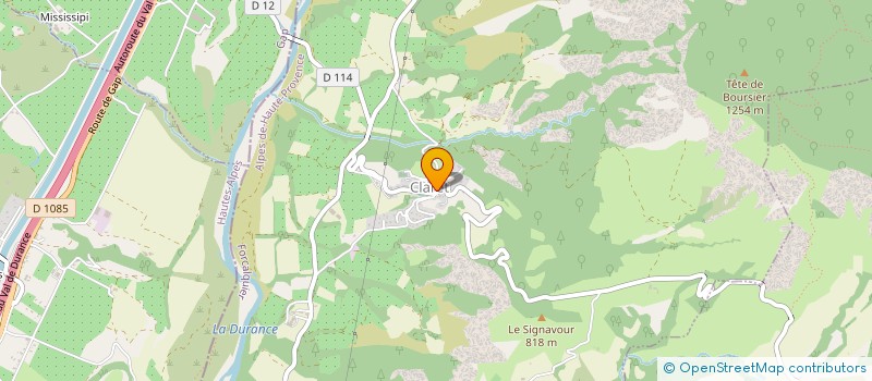 localisation de l'entreprise DRONE HAYS POWER  CLARET