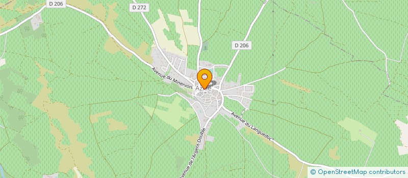 localisation de l'entreprise DRONE IN AUDE  AZILLE