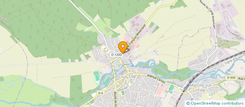 localisation de l'entreprise DRONE'IS  IS-SUR-TILLE