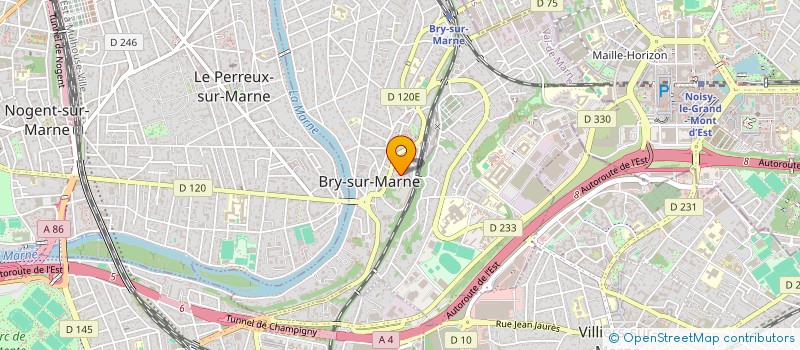 localisation de l'entreprise DRONE LITE  BRY-SUR-MARNE