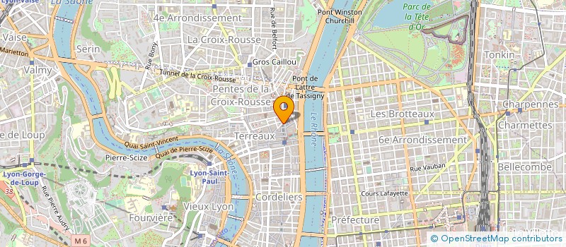 localisation de l'entreprise DRONE OVER à LYON