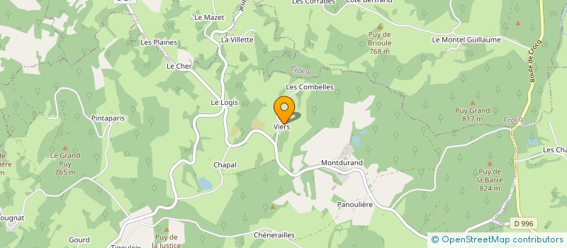 localisation de l'entreprise DRONE PASSION ENVIRONNEMENT à SAINT-AGNANT-PRES-CROCQ