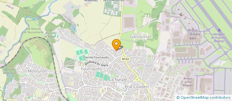 localisation de l'entreprise DRONE PHOTOFLY  COLOMIERS