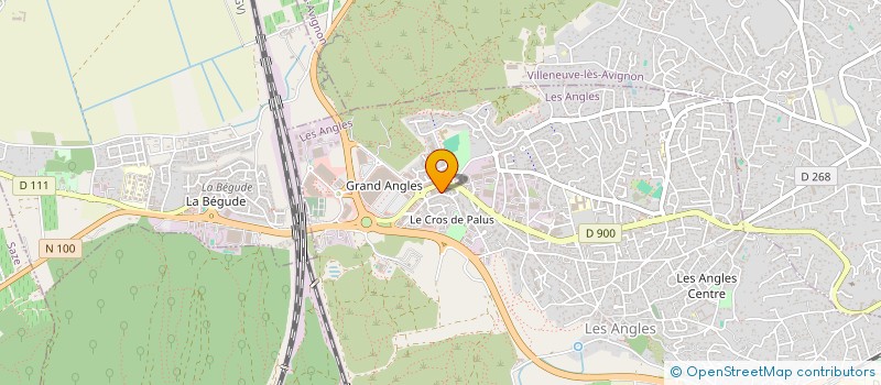 localisation de l'entreprise DRONE PLEIN SUD  LES ANGLES