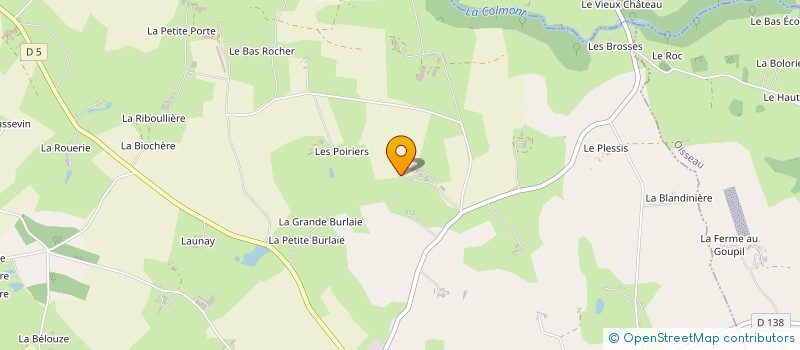 localisation de l'entreprise DRONE PRECISION MAYENNAIS  CHATILLON-SUR-COLMONT