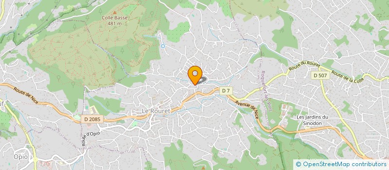 localisation de l'entreprise DRONE SOLUTION PRO  LE ROURET