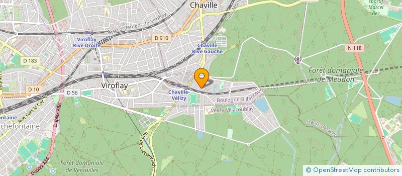 localisation de l'entreprise DRONE TECH IMAGE à CHAVILLE