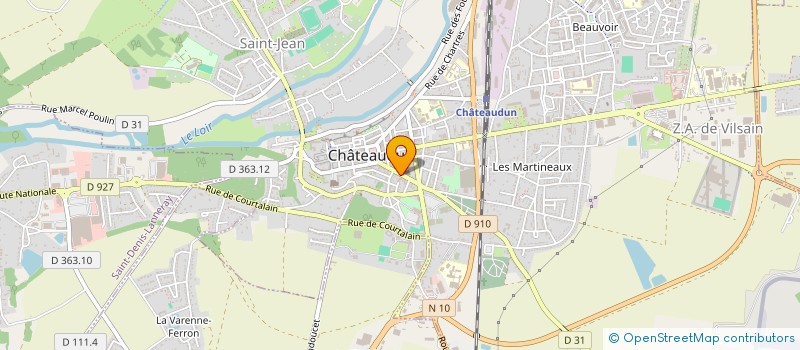 localisation de l'entreprise DRONE XPE à CHATEAUDUN