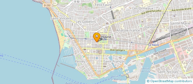 localisation de l'entreprise DRONE XTR à LE HAVRE