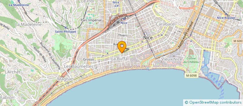 localisation de l'entreprise DRONEALP04  NICE