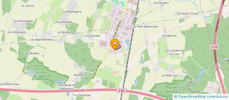 localisation de l'entreprise DRONECONTRAST  TOURS