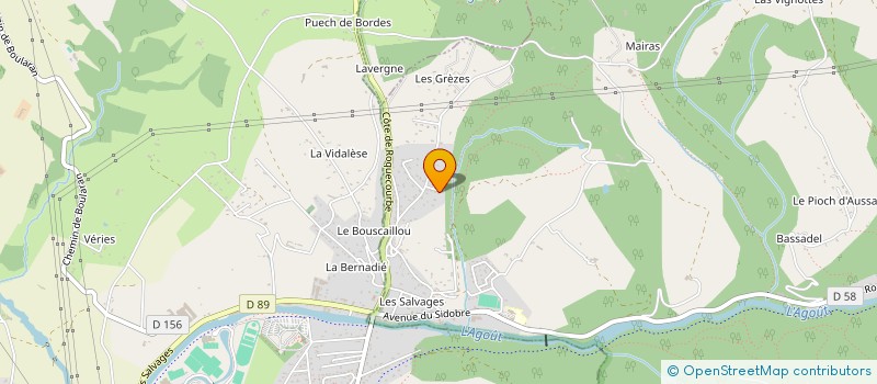 localisation de l'entreprise DRONEEOLE 81  BURLATS