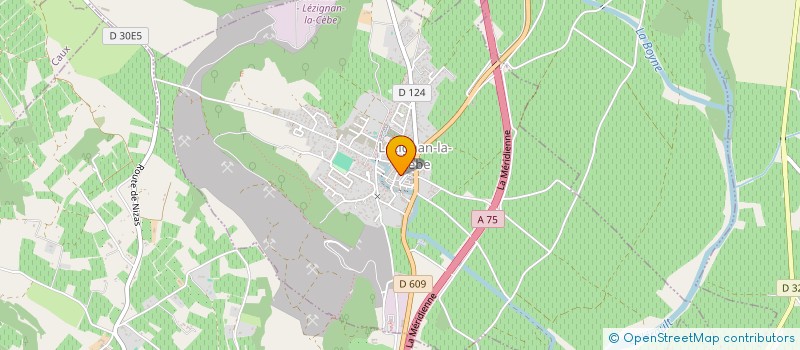 localisation de l'entreprise DRONEO  LEZIGNAN-LA-CEBE