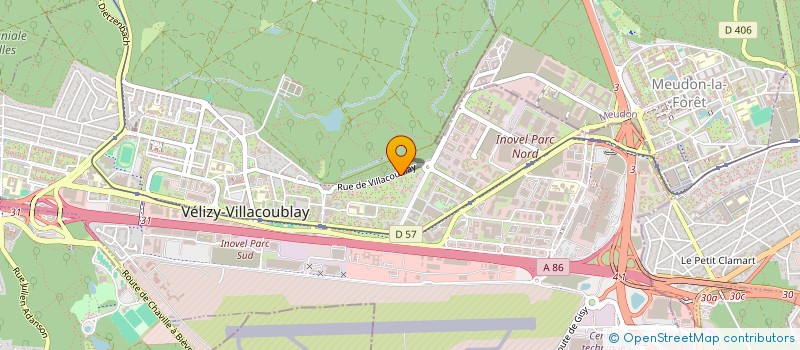 localisation de l'entreprise DRONEOPSPRO  VELIZY-VILLACOUBLAY