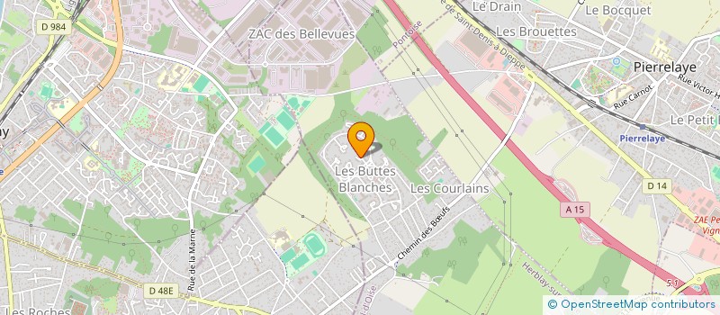 localisation de l'entreprise DRONES ACTIONS  HERBLAY-SUR-SEINE