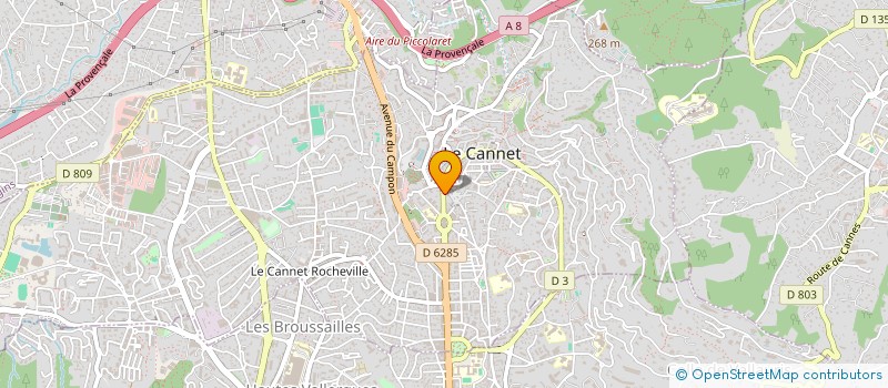 localisation de l'entreprise DRONES DOCKING STATIONS à LE CANNET