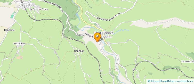 localisation de l'entreprise DRONES INNOVATIONS  SAINT-BONNET-DE-CONDAT