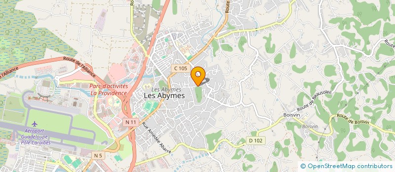 localisation de l'entreprise DRONES LAB CARAIBES à LES ABYMES