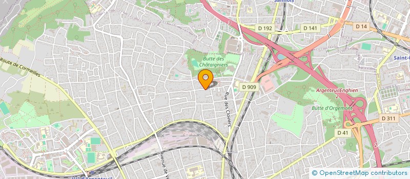 localisation de l'entreprise DRONES3X  ARGENTEUIL